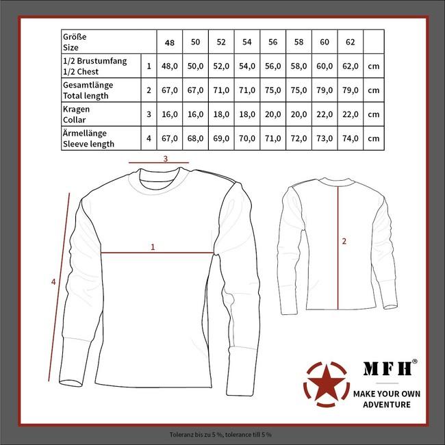 MFH Bundeswehr Pullover blau