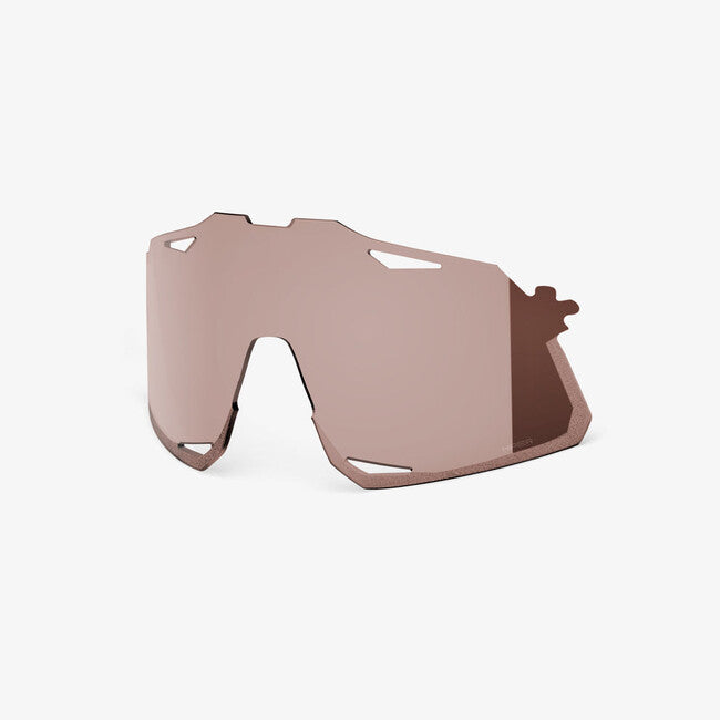 100% HYPERCRAFT Polycarbonat Ersatzgläser, HiPER Silver Mirror