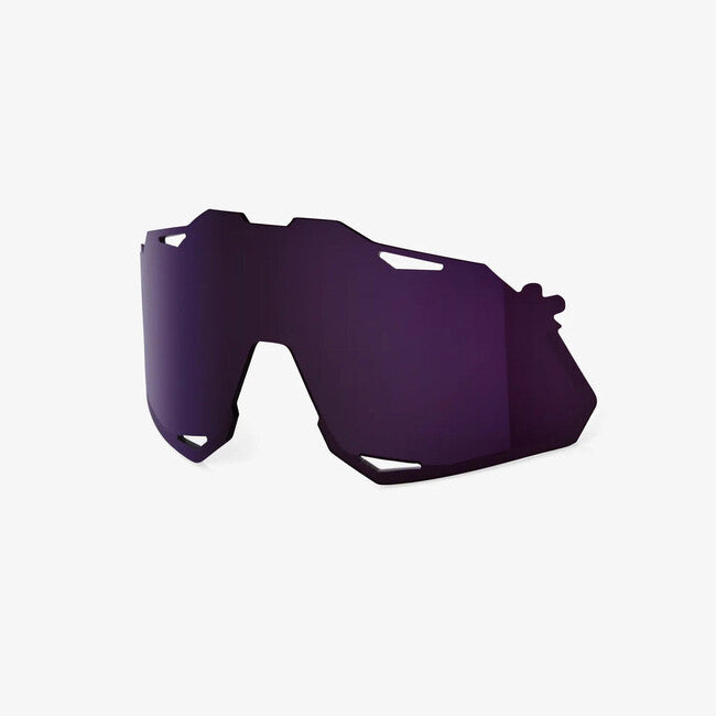 100% HYPERCRAFT XS Polycarbonat Ersatzgläser, Dark Purple