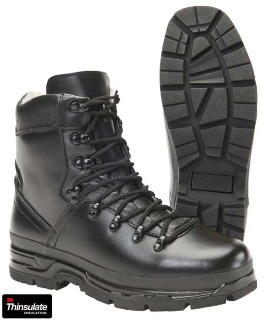 Brandit BW Mountain stiefel, schwarz