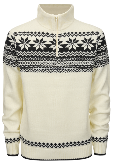 Brandit Norweger Troyer pullover, weiß