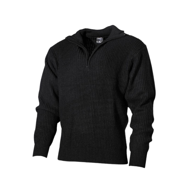 MFH Troyer Isländer Pullover, schwarz