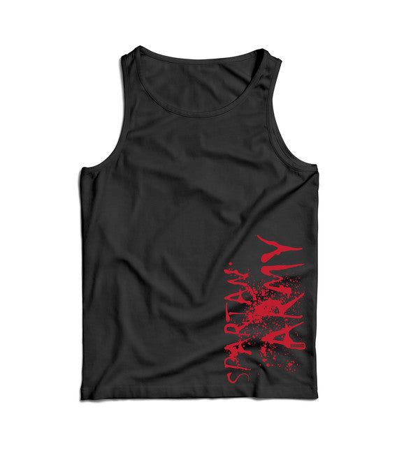 DRAGOWA herren-Tanktop WAR, schwarz 160g/m2